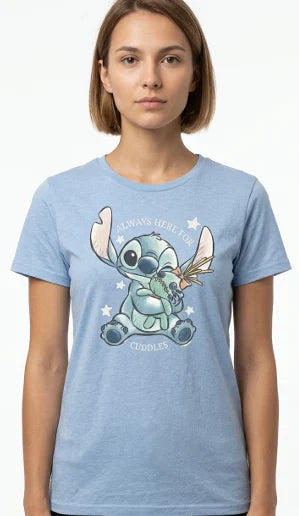LILO & STITCH - Always here for cuddles - T-Shirt Women (XL)