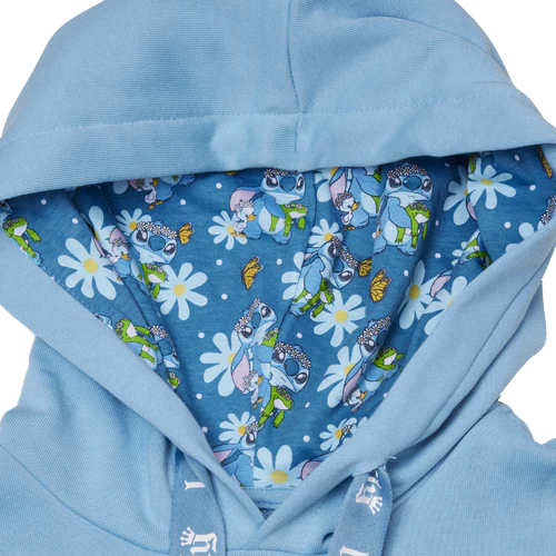 LILO AND STITCH - Springtime Stitch - Hoodie Unisex Loungefly (S)