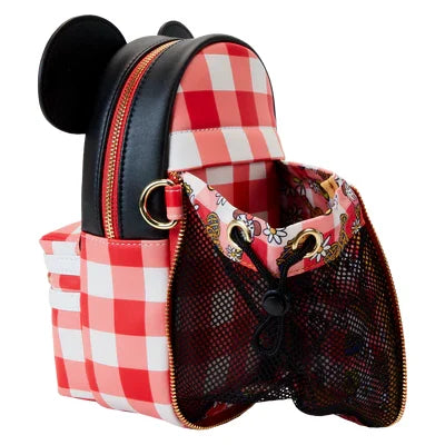 DISNEY - Minnie Mouse "Cup Holder" - Crossbody Bag Loungefly