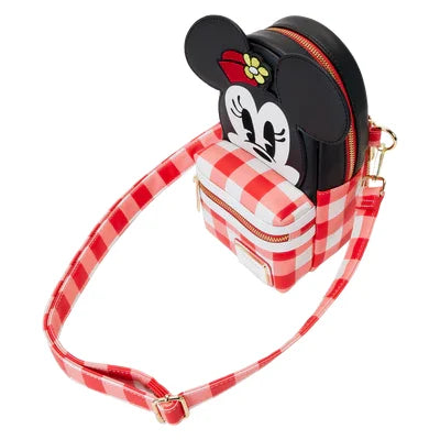 DISNEY - Minnie Mouse "Cup Holder" - Crossbody Bag Loungefly
