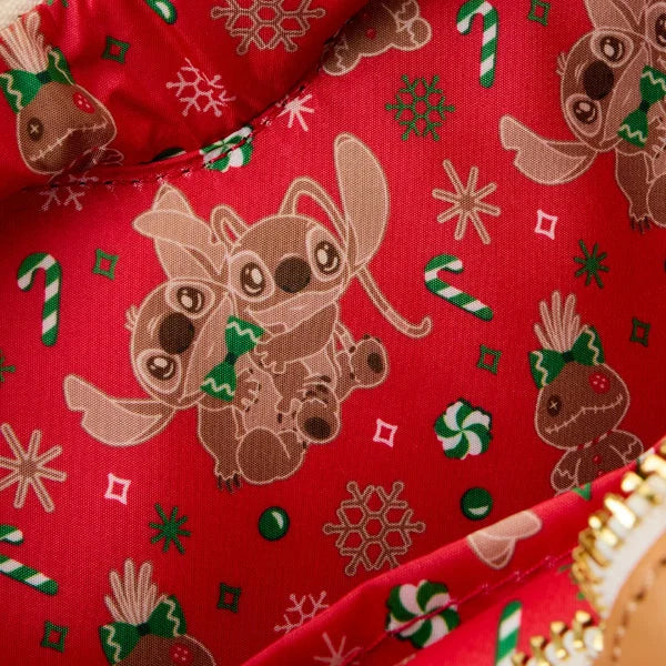 LILO & STITCH - Angel & Stitch Gingerbread - Crossbody Bag Loungefly