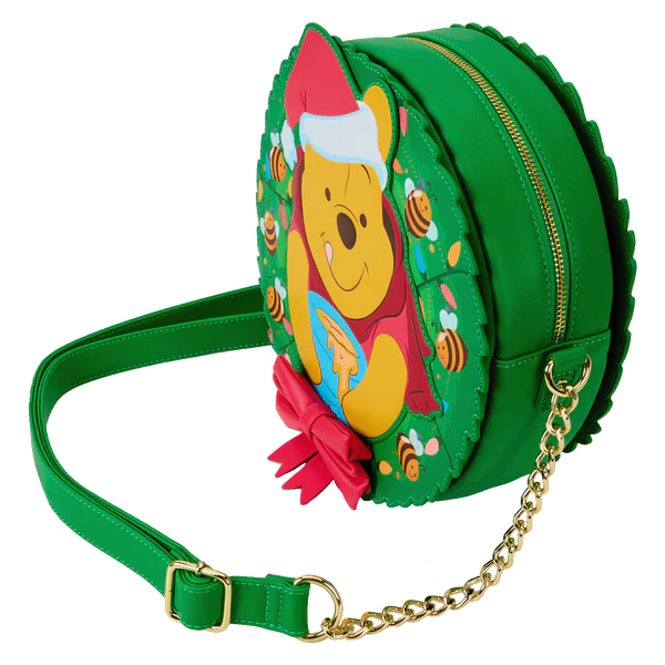 WINNIE THE POOH - Stuck in Wreath - Crossbody bag Loungefly