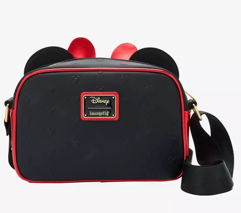 DISNEY - Minnie Mouse red bow - Crossbody bag Loungefly 'Exclusive'