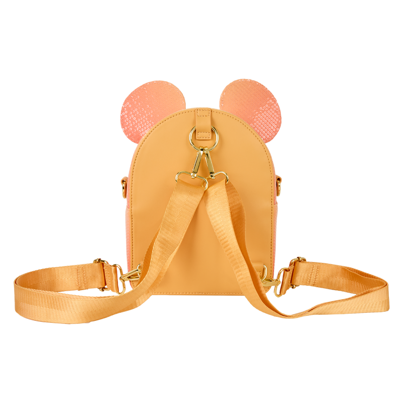 DISNEY - Mickey Mouse "Glitter" - Convertible Crossbody bag Loungefly