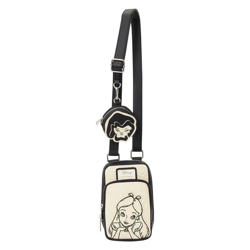 ALICE IN WONDERLAND - Sling Crossbody Bag LoungeFly