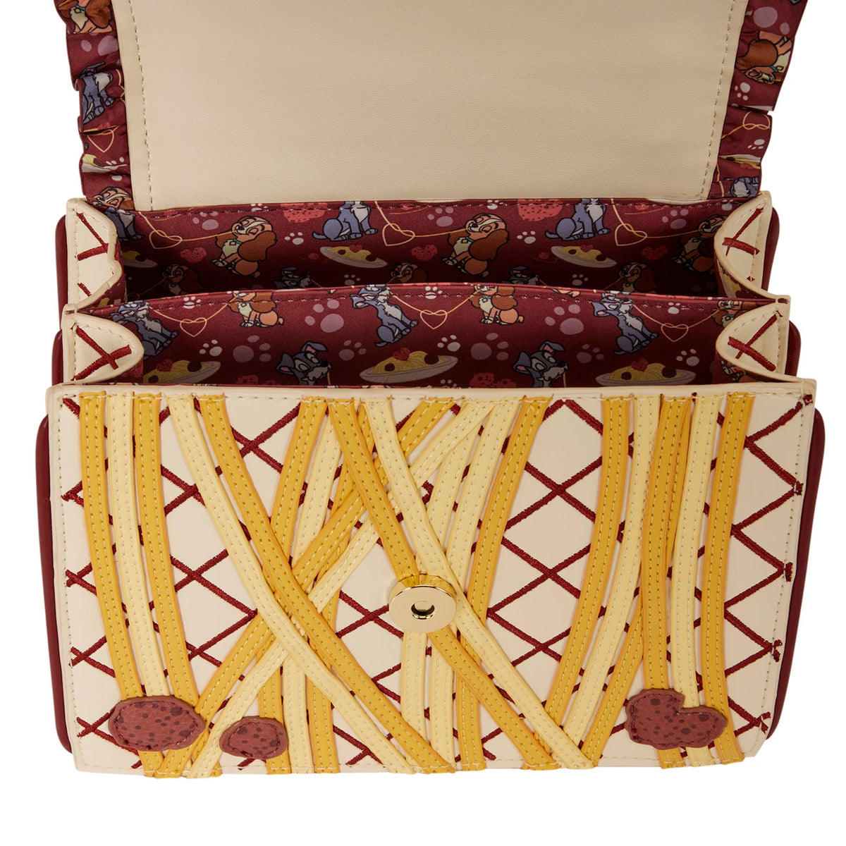 LADY AND THE TRAMP - Spaghetti Dinner - Crossbody bag Loungefly