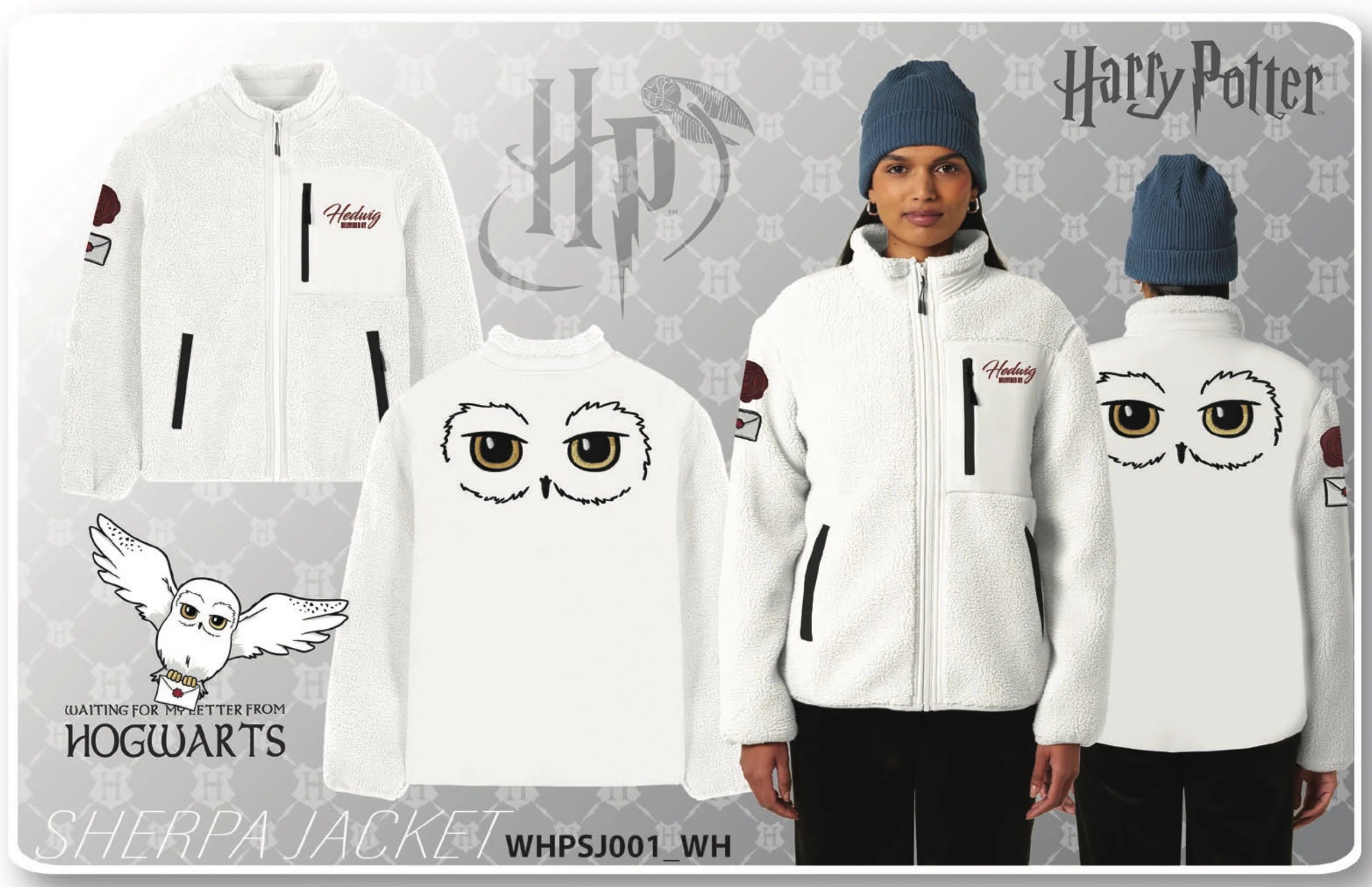 HARRY POTTER - Hedwig - Sherpa Jacket (XXL)