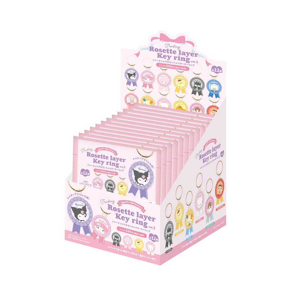 SANRIO - Characters "Vol. 2" - Keychain BLIND BOX