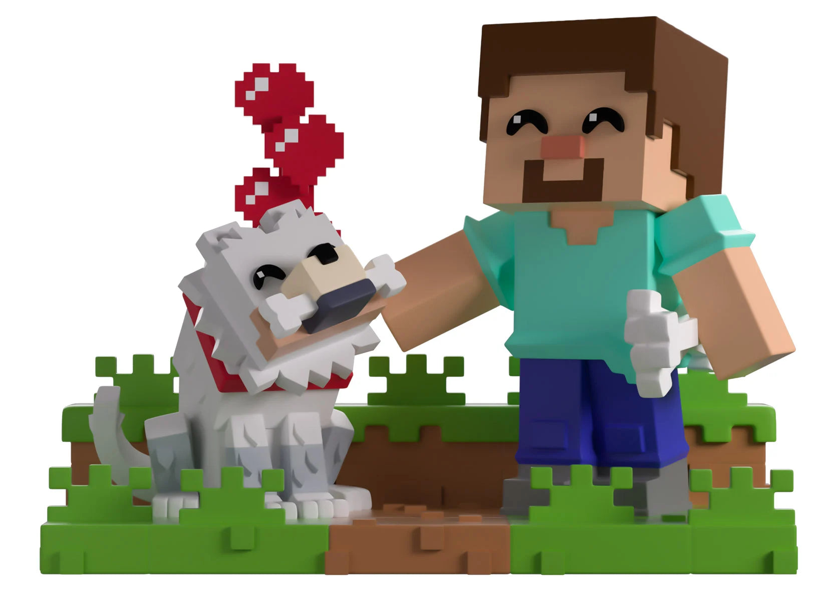 MINECRAFT - Taming a Wolf - Figure Youtooz 13cm