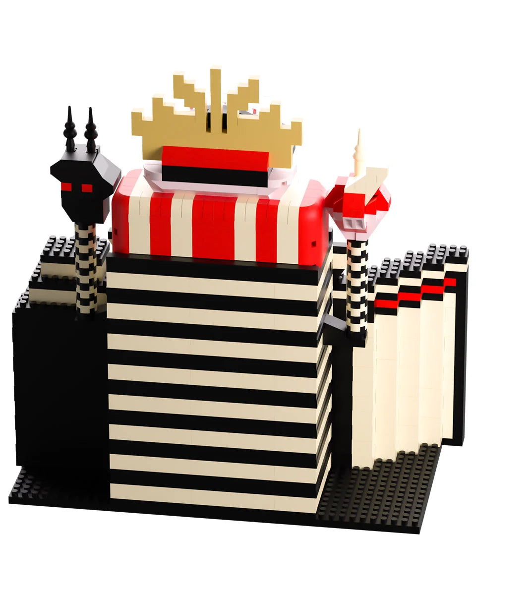 HAZBIN HOTEL - New Hazbin Hotel BRICKSET 1237pcs 18x17,5x9cm