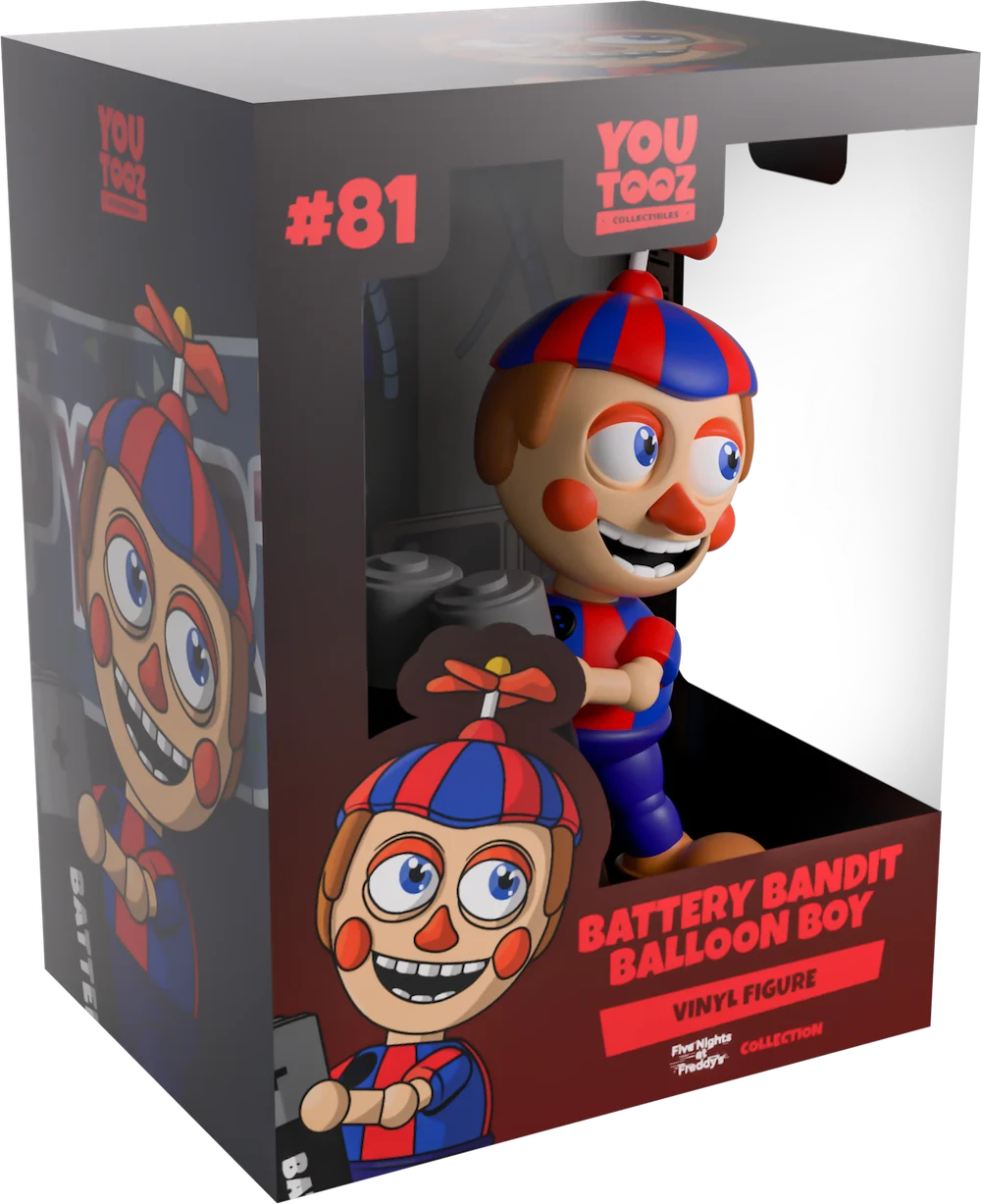 FIVE NIGHTS AT FREDDY'S -Battery Bandit Balloon Boy -Fig. Youtooz 12cm
