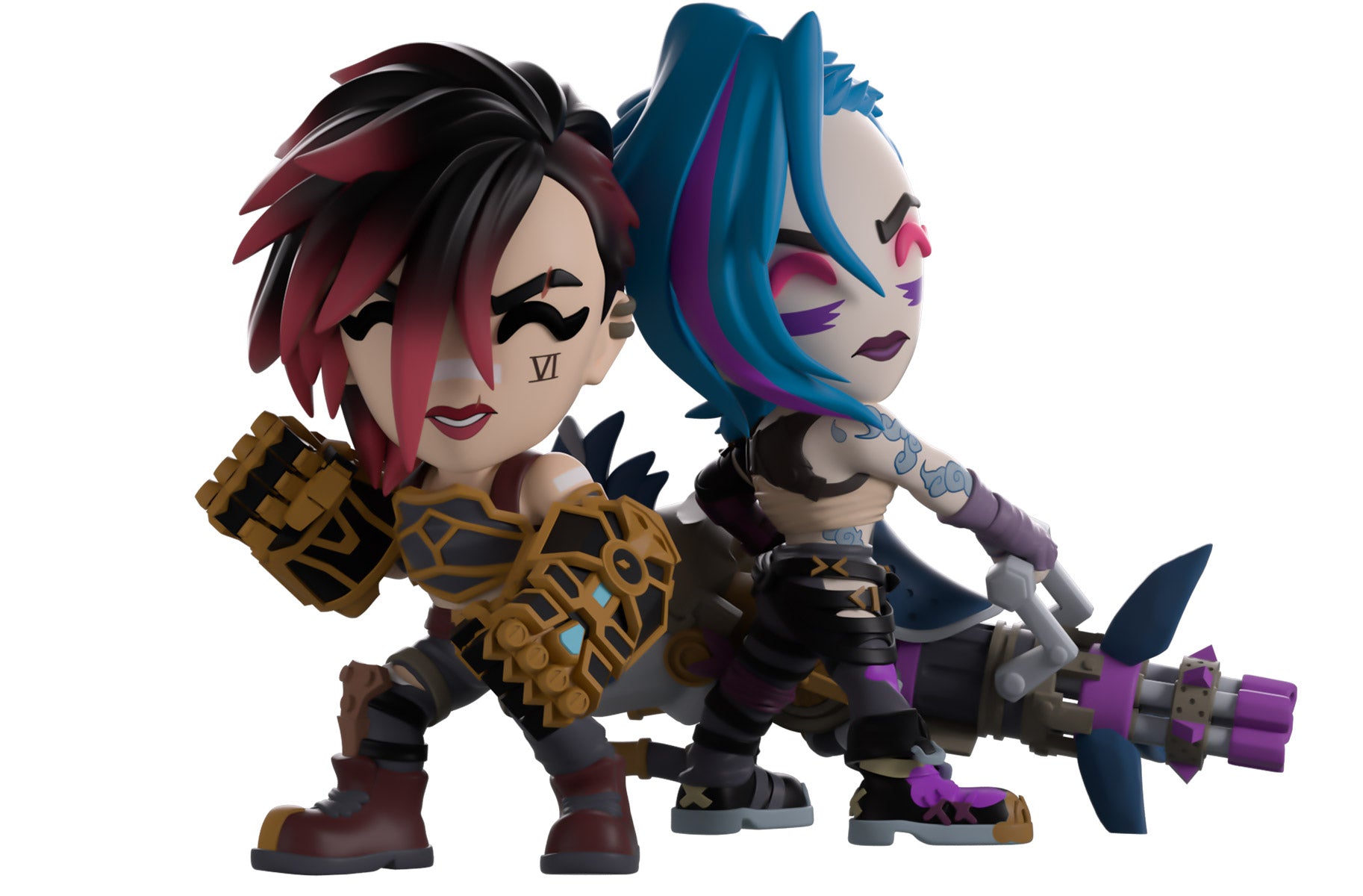 ARCANE - Vi and Jinx - Figure Youtooz 11cm