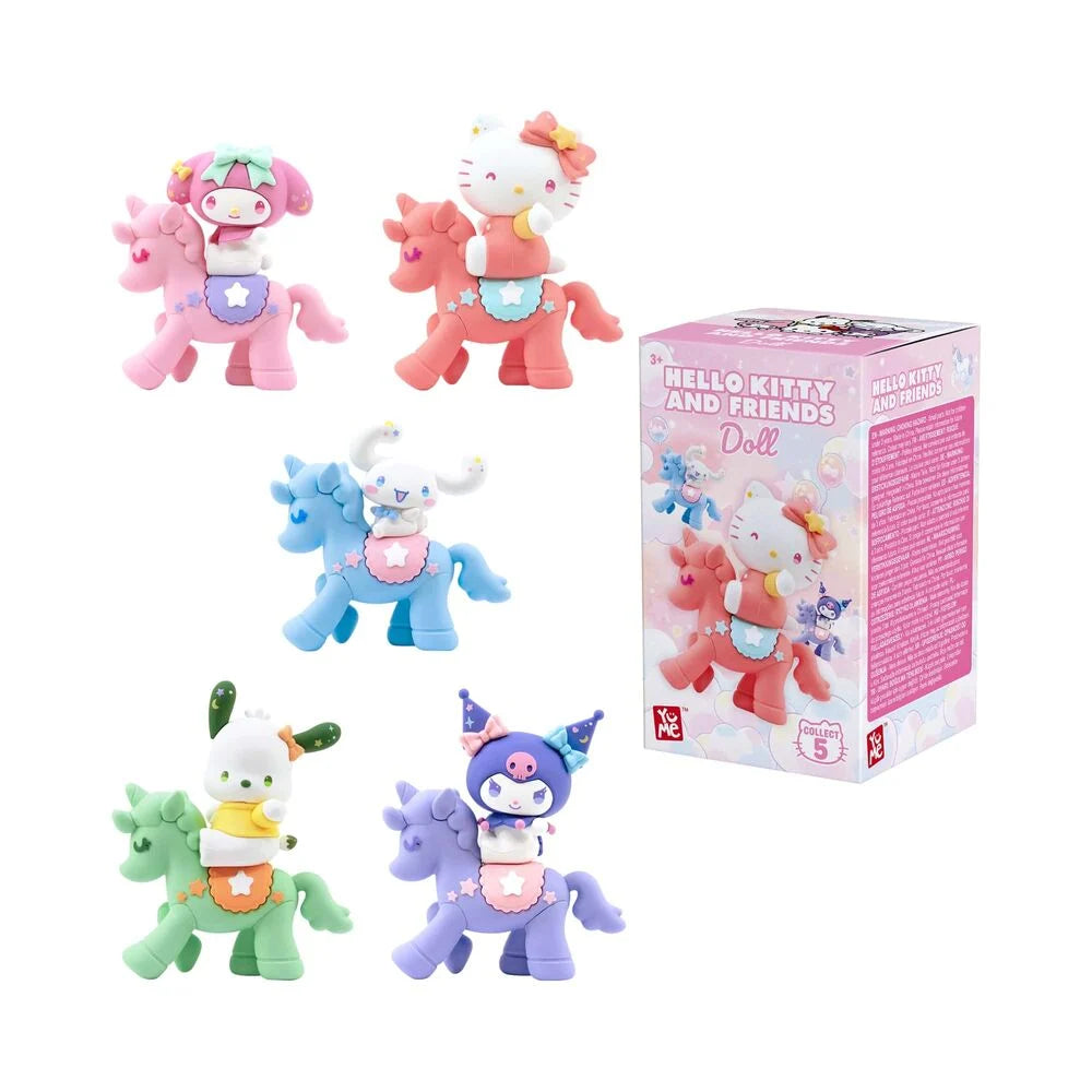 HELLO KITTY - Unicorn Series - Assortiment 12 Fig. 7cm Blind Box