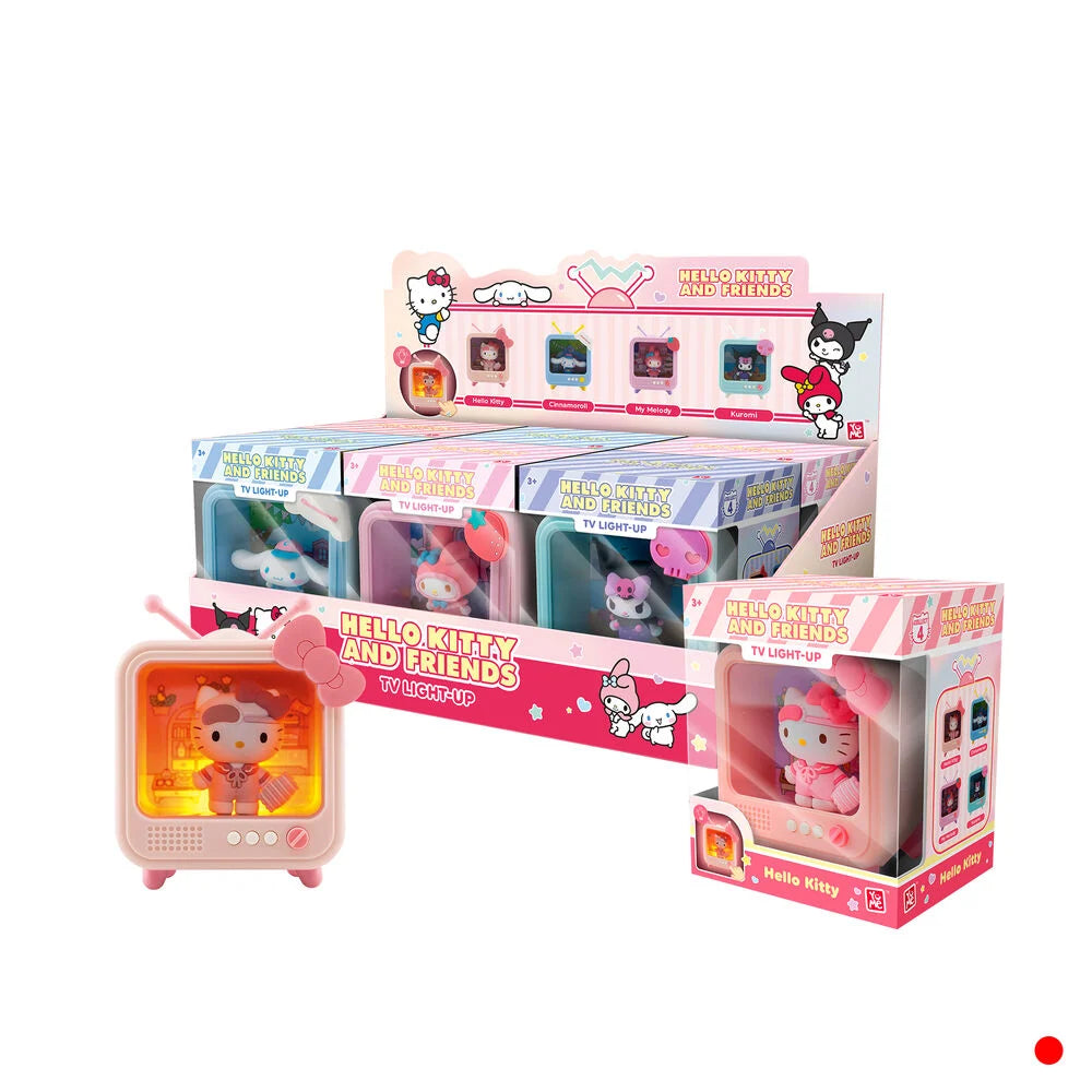 HELLO KITTY - Bedside Light Tv Series - Assortiment 8 Fig. 8cm