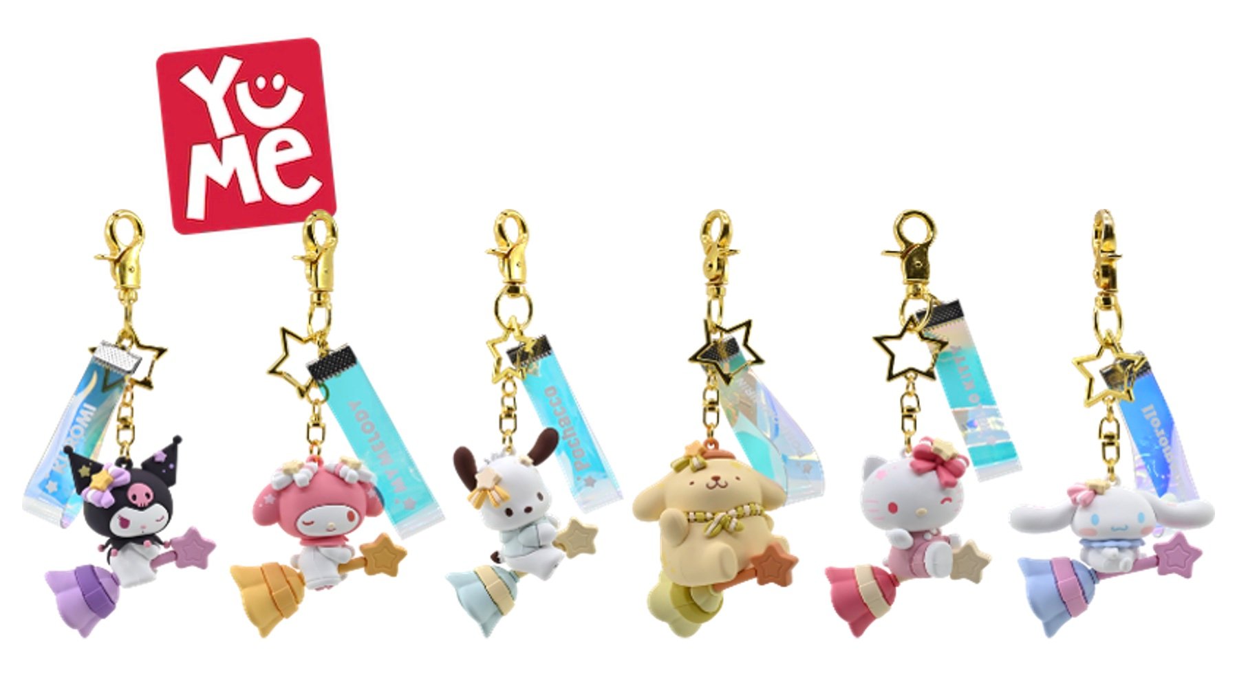 HELLO KITTY - Shooting Stars Series - Assortiment 12 Keychain 6-7cm