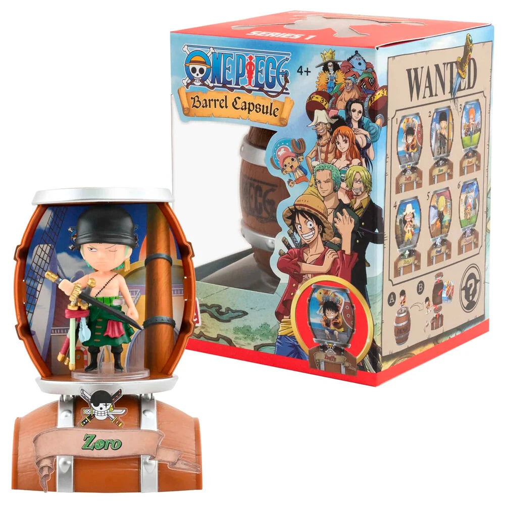ONE PIECE - Barrel Capsule - Assortiment 6 Fig. cm