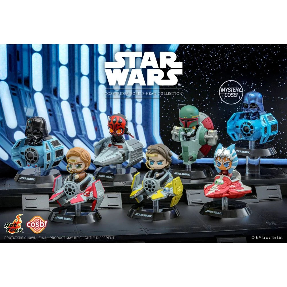 STAR WARS - Series 1 - Assortiment 6 Figures Cosbi Riders