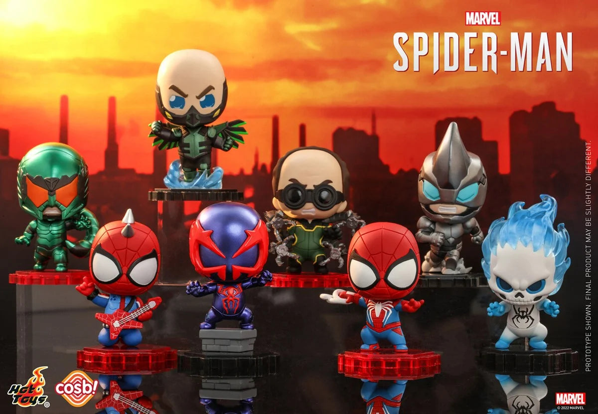 SPIDERMAN - Assortiment 8 Figurine Cosbi 8cm
