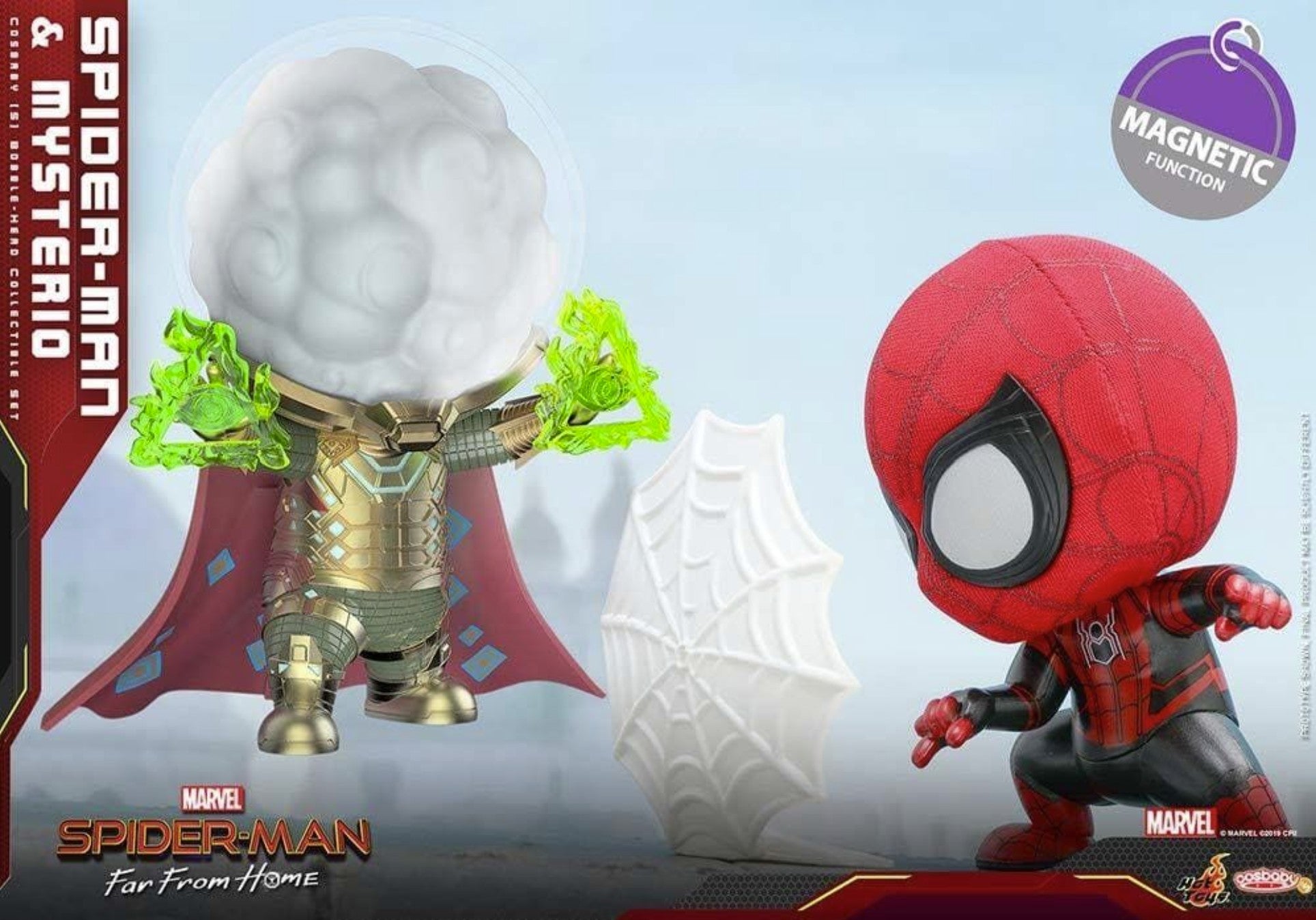 SPIDERMAN - Cosbaby - Wave 1 - Spider-Man and Mysterio Set