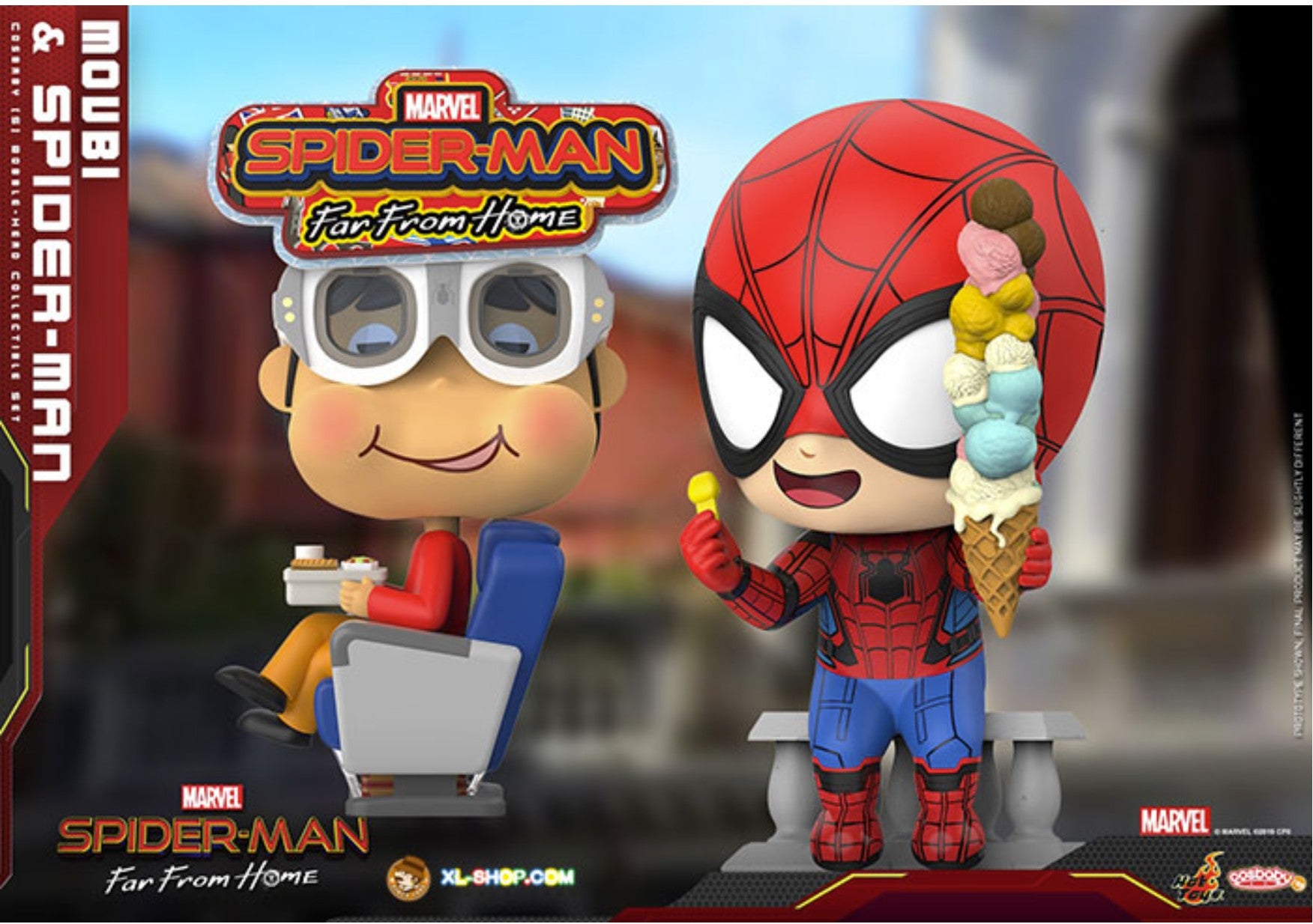 SPIDERMAN - Cosbaby - Wave 5 - Movbi & Spider-Man Set