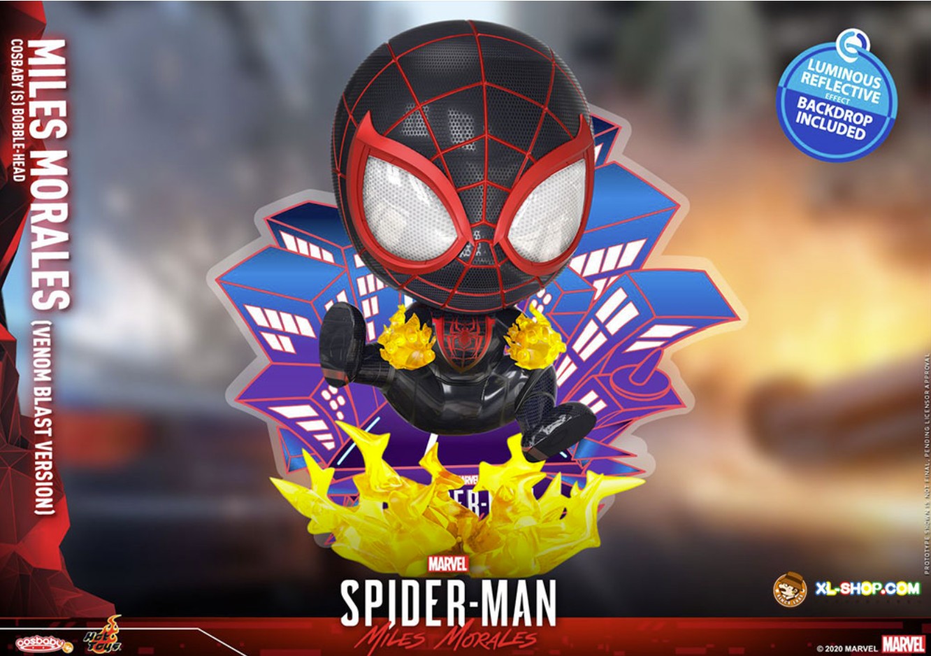 SPIDERMAN - Cosbaby - Wave 4 - Miles Morales Venom Blast Version