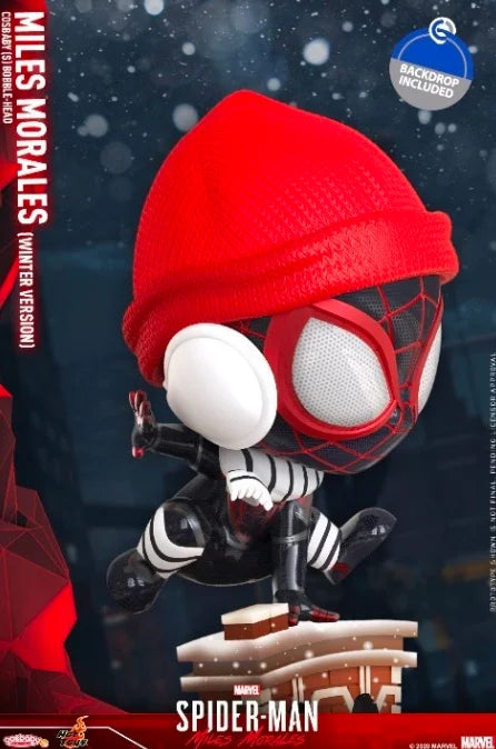 SPIDERMAN - Cosbaby - Wave 3 - Miles Morales Winter Version
