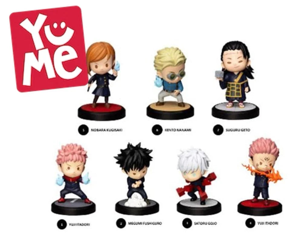 JUJUTSU KAISEN - Cursed Series - Assortiment 6 Figures Blind Box