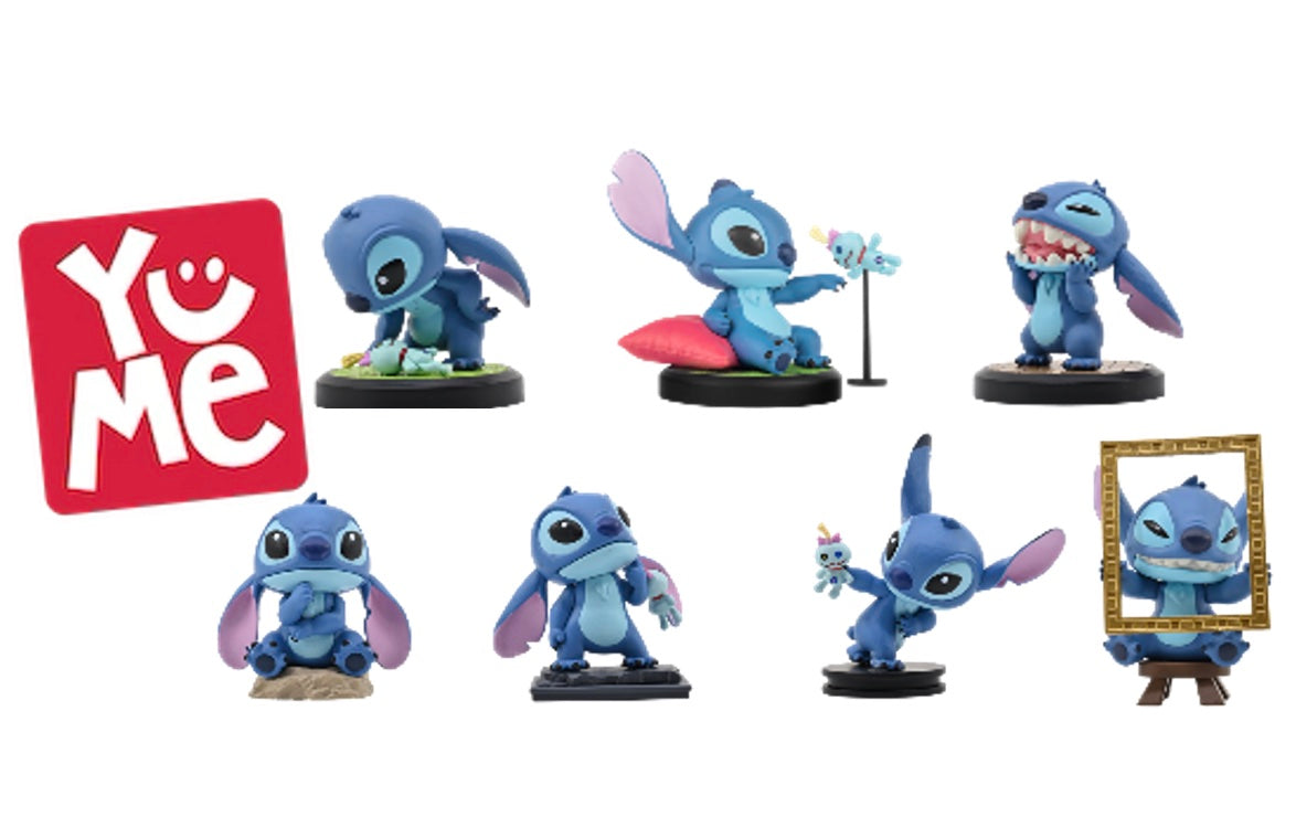 STITCH - Art Gallery Series - Assortiment 6 Figures Blind Box