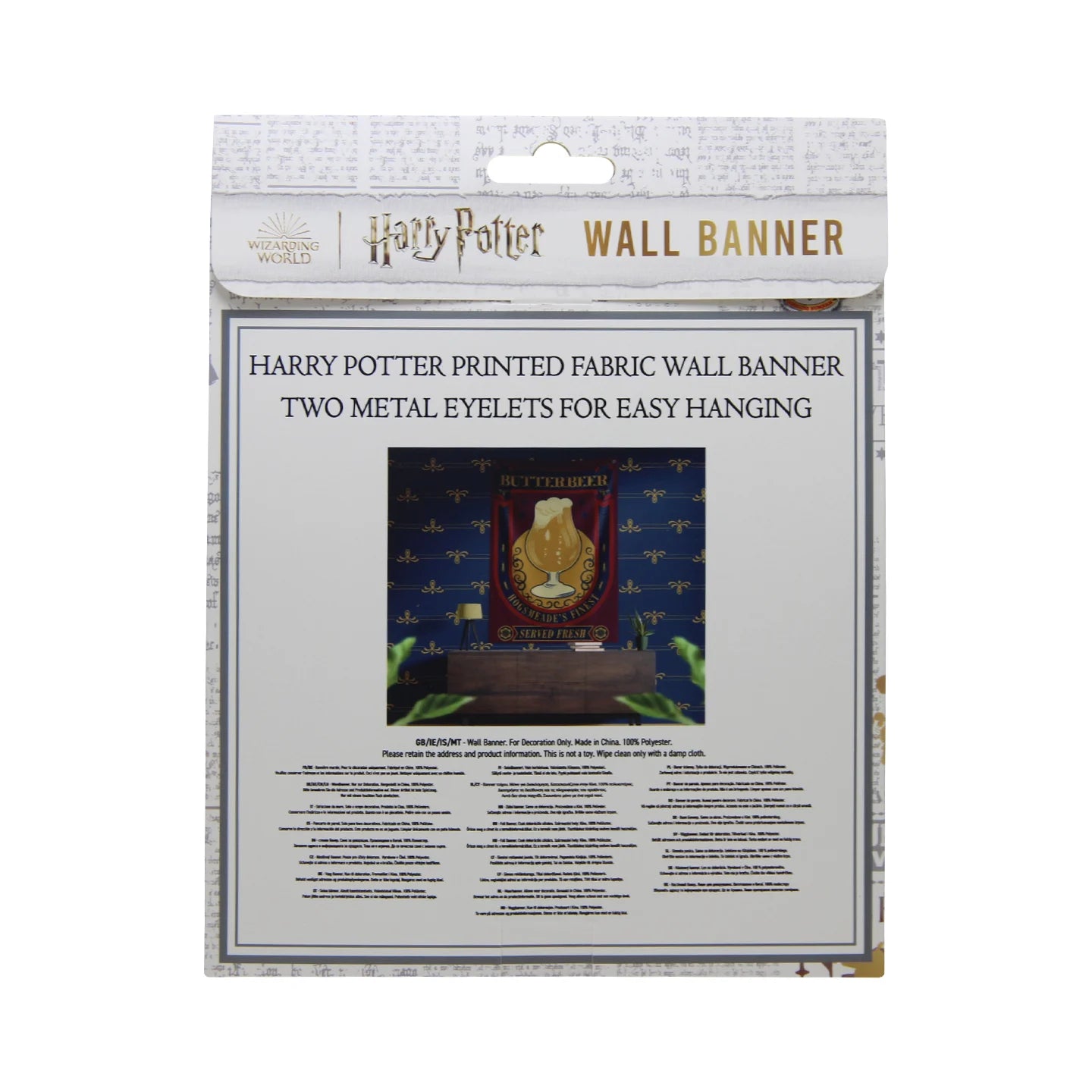 HARRY POTTER - Butter Beer - Wall Banner '125 x 85 cm'