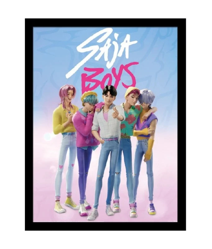 K-POP DEMON HUNTERS - Saja Boys - Collector Print 45x35cm