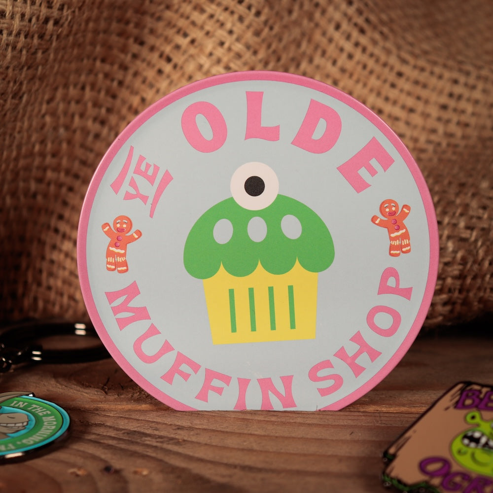 SHREK - 4 Embossed Metal Coasters