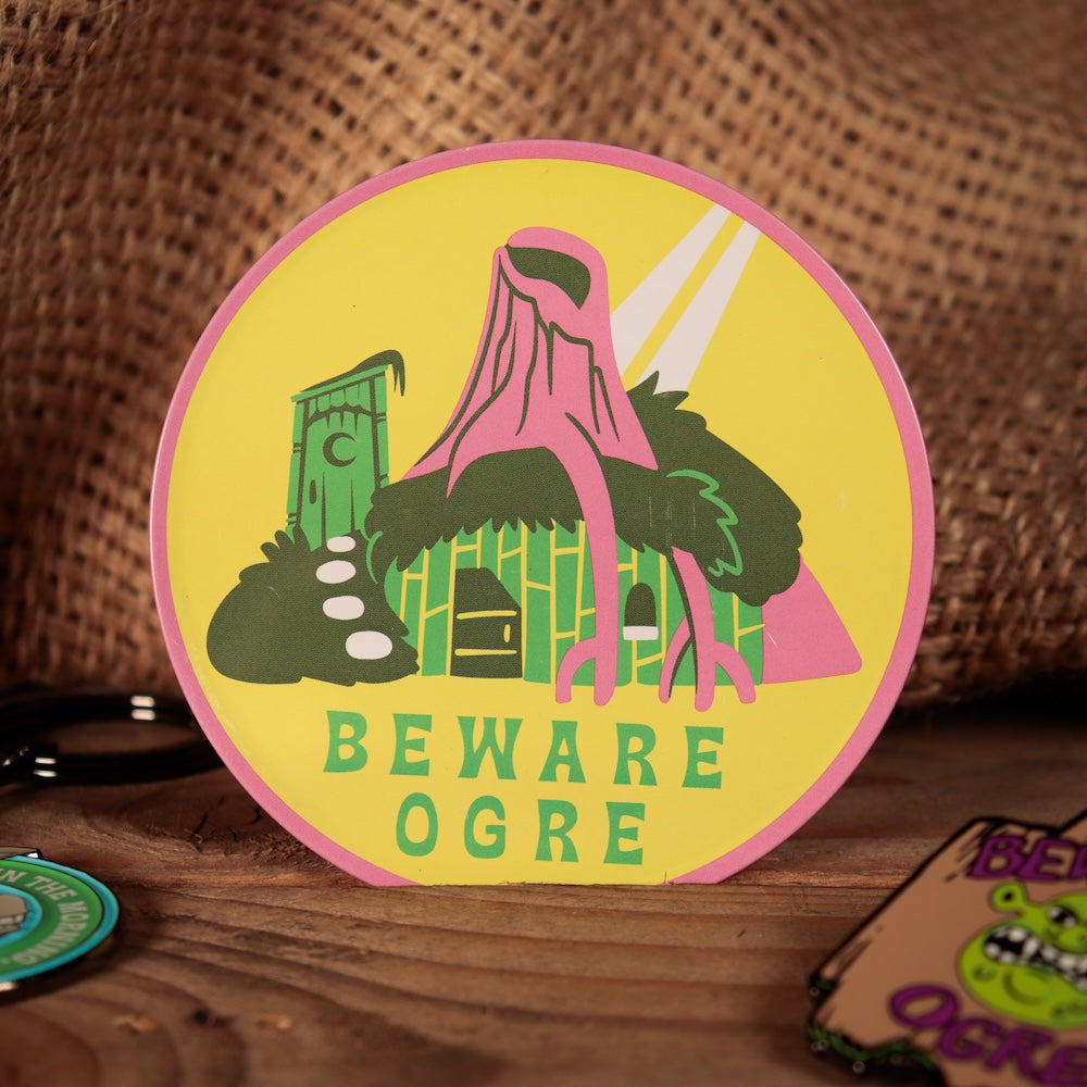 SHREK - 4 Embossed Metal Coasters