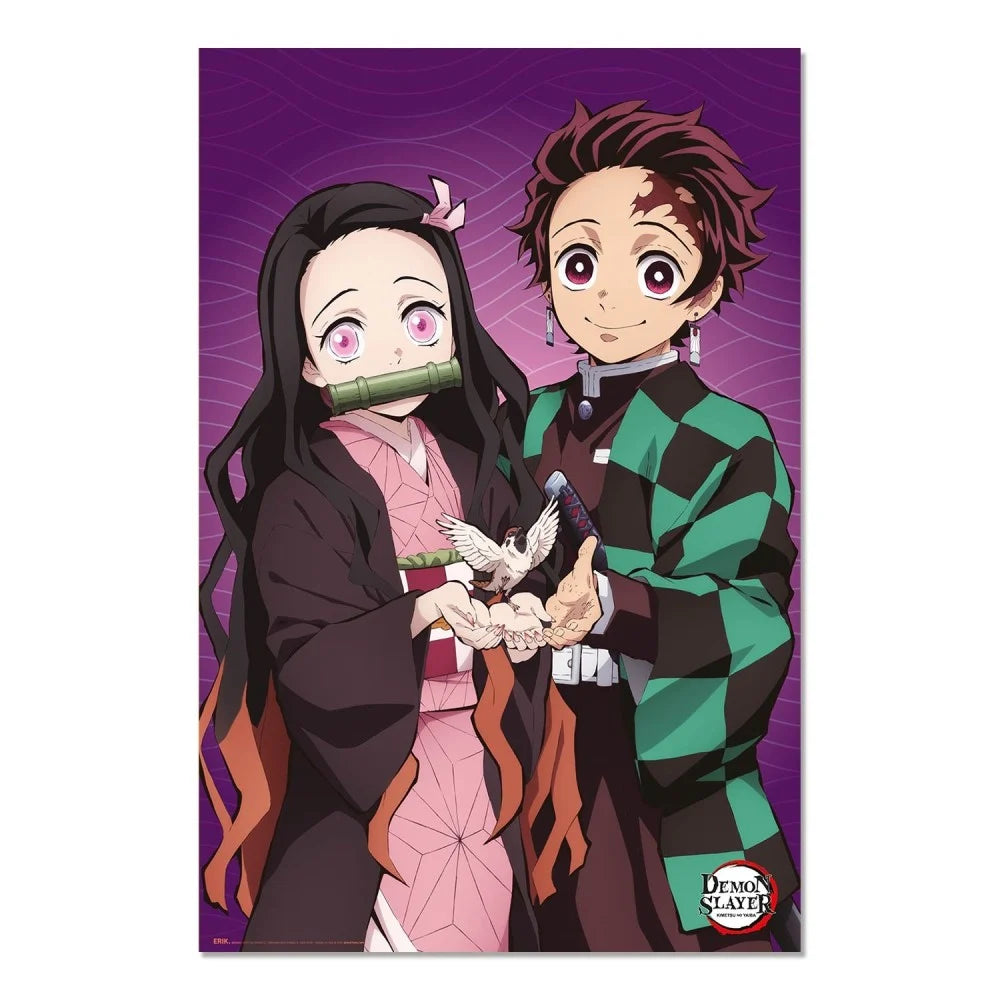 DEMON SLAYER - Tanjiro & Nezuko - Poster 61 x 91cm