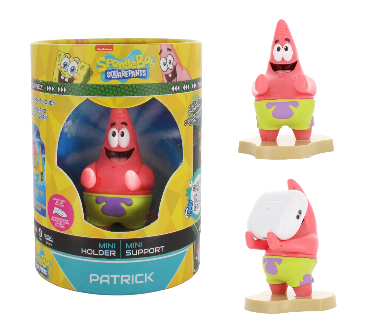 SPONGE BOB - Patrick - Controller & Phone Support 'Holdem' - 11cm