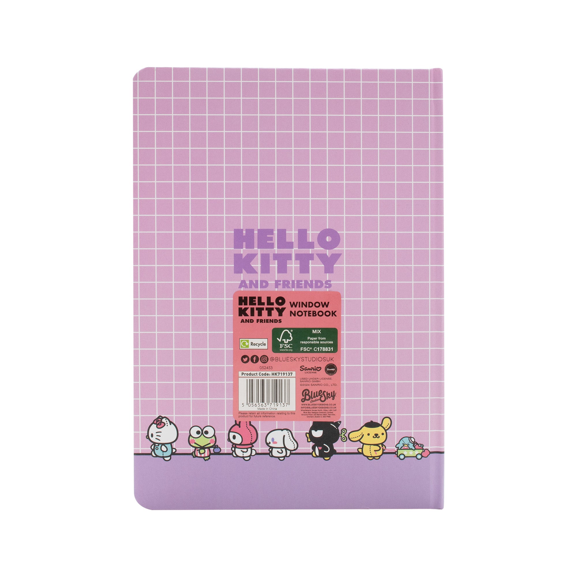 HELLO KITTY & Friends - A5 Premium Notebook