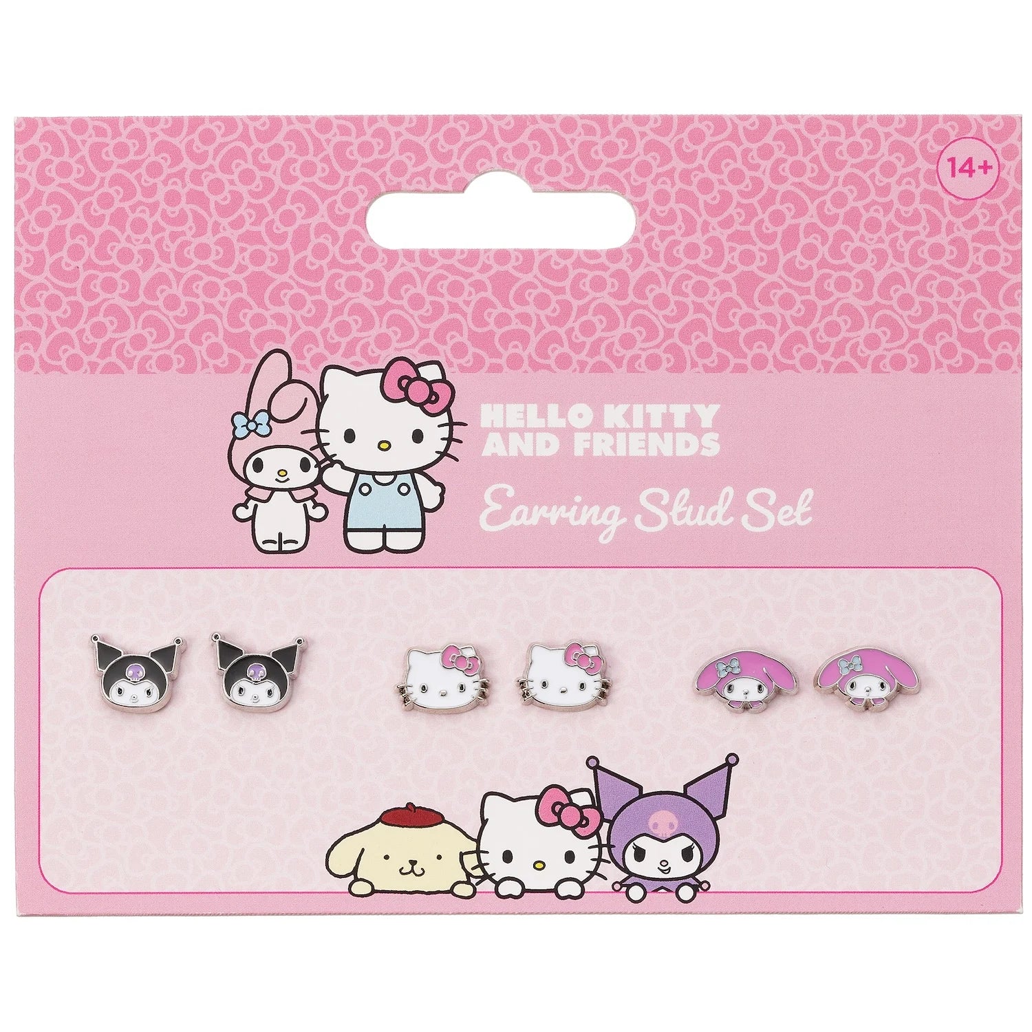 HELLO KITTY & Friends - Set of 3 Stud Earrings