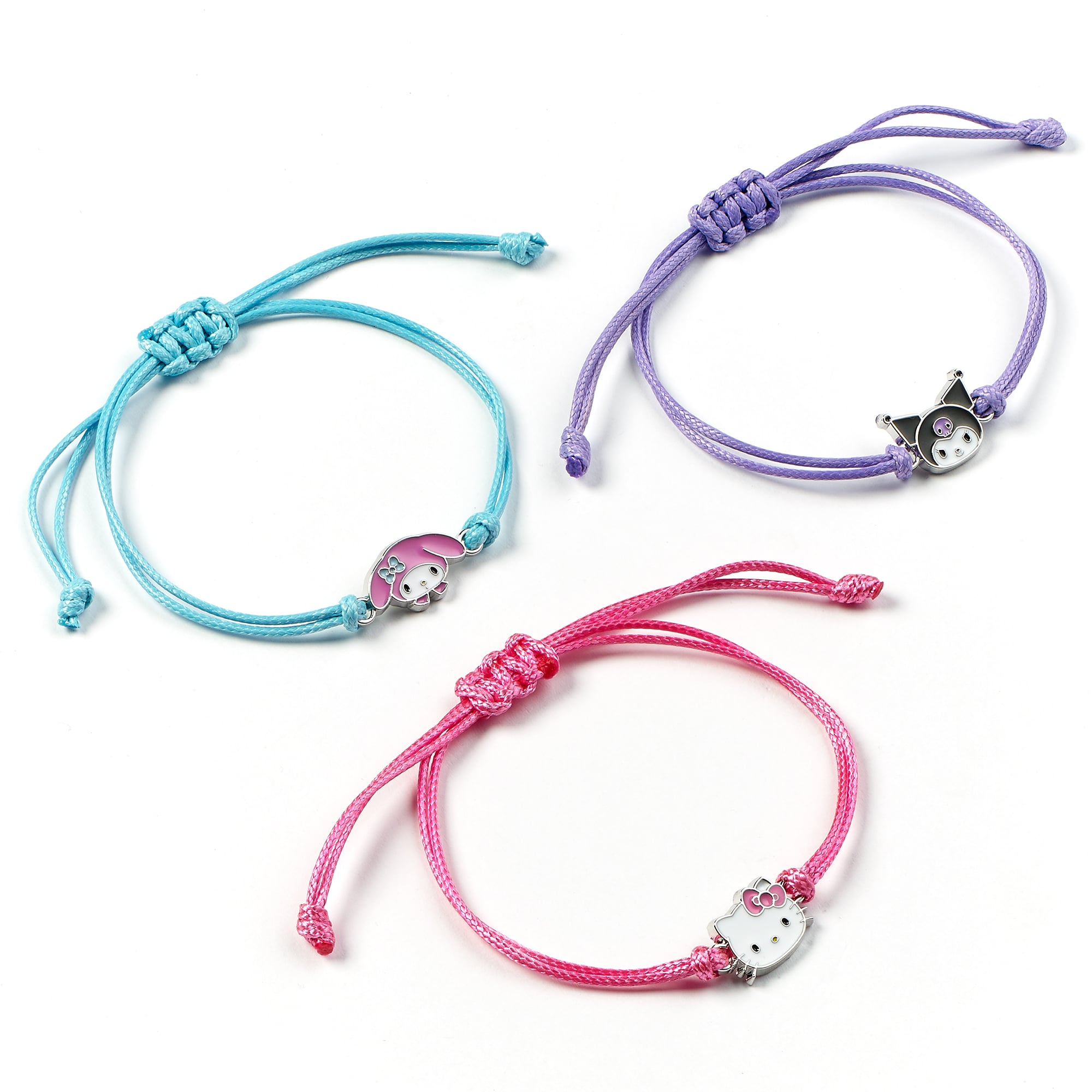 HELLO KITTY & Friends - Set of 3 Friendship Bracelets