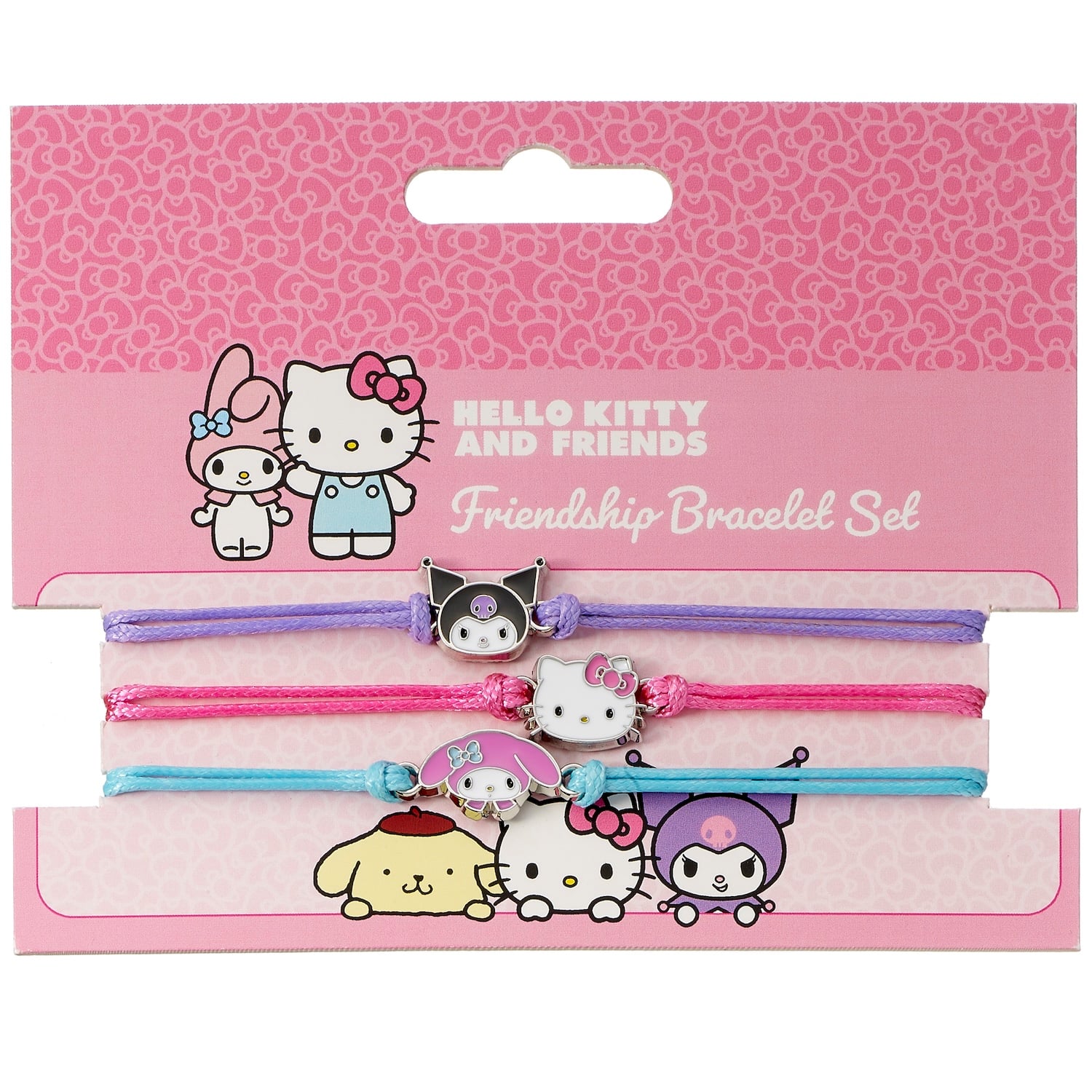 HELLO KITTY & Friends - Set of 3 Friendship Bracelets
