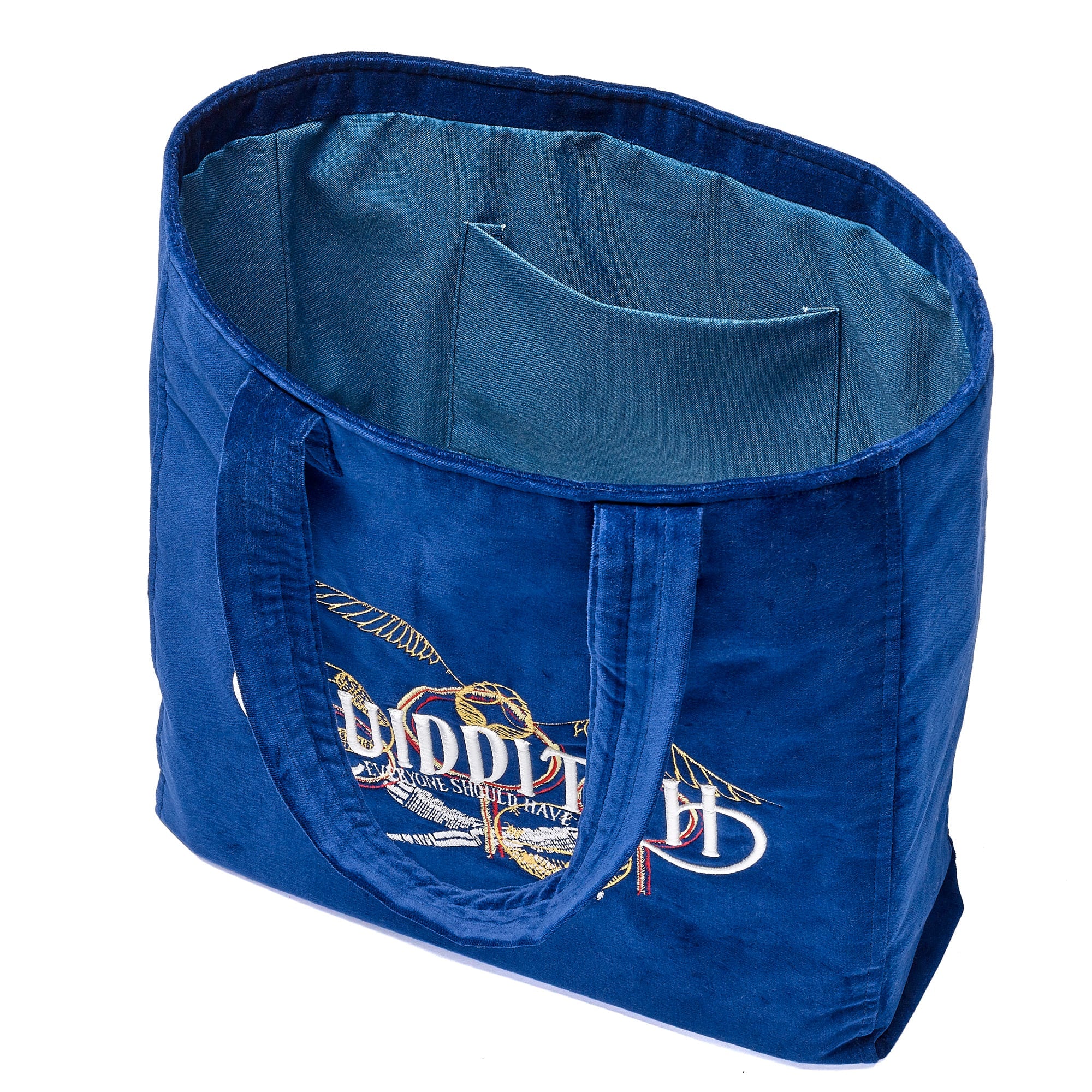 HARRY POTTER - Quidditch - Premium Embroidered Velvet Tote Bag