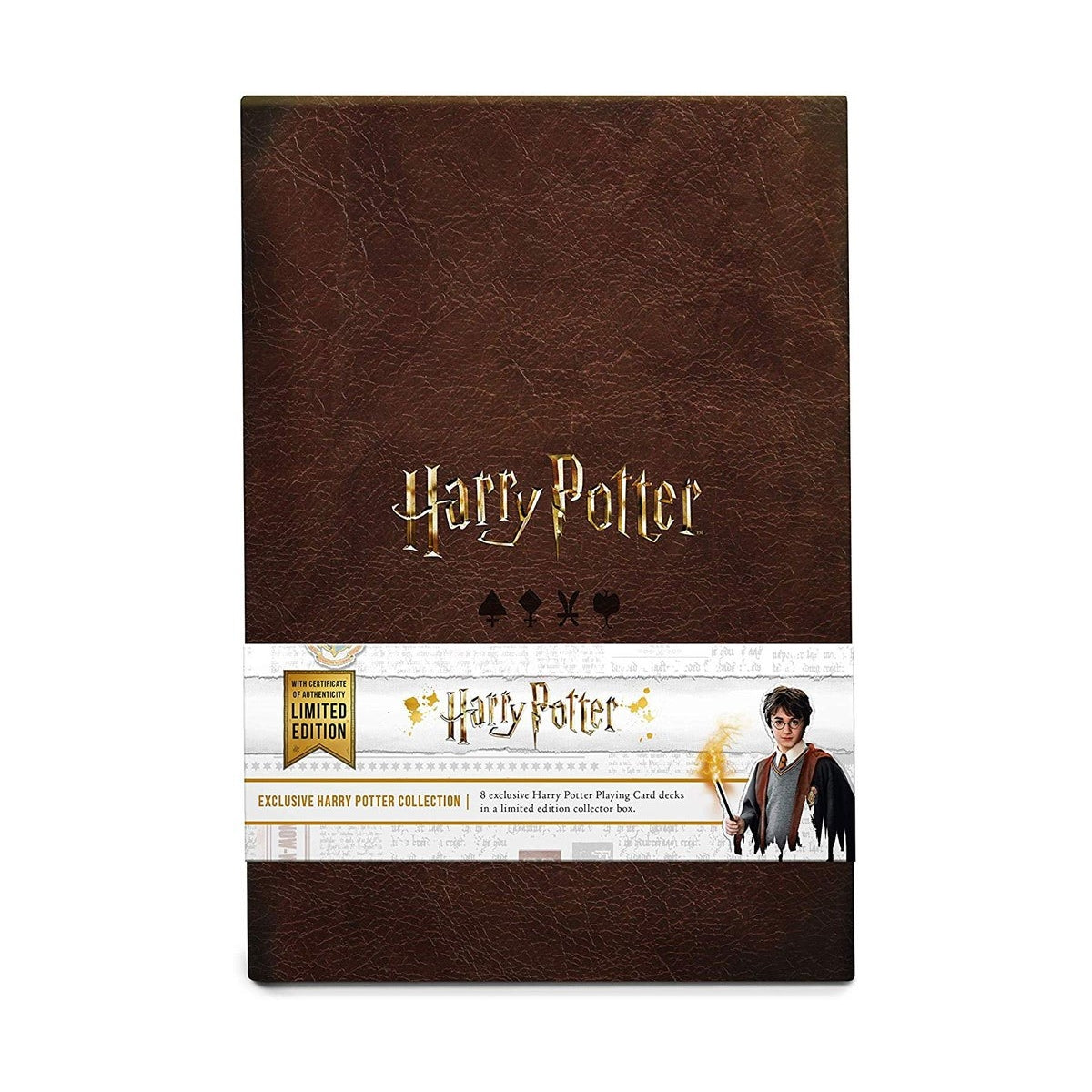HARRY POTTER - 8 Playing Car decks Limited Edition Collector Box