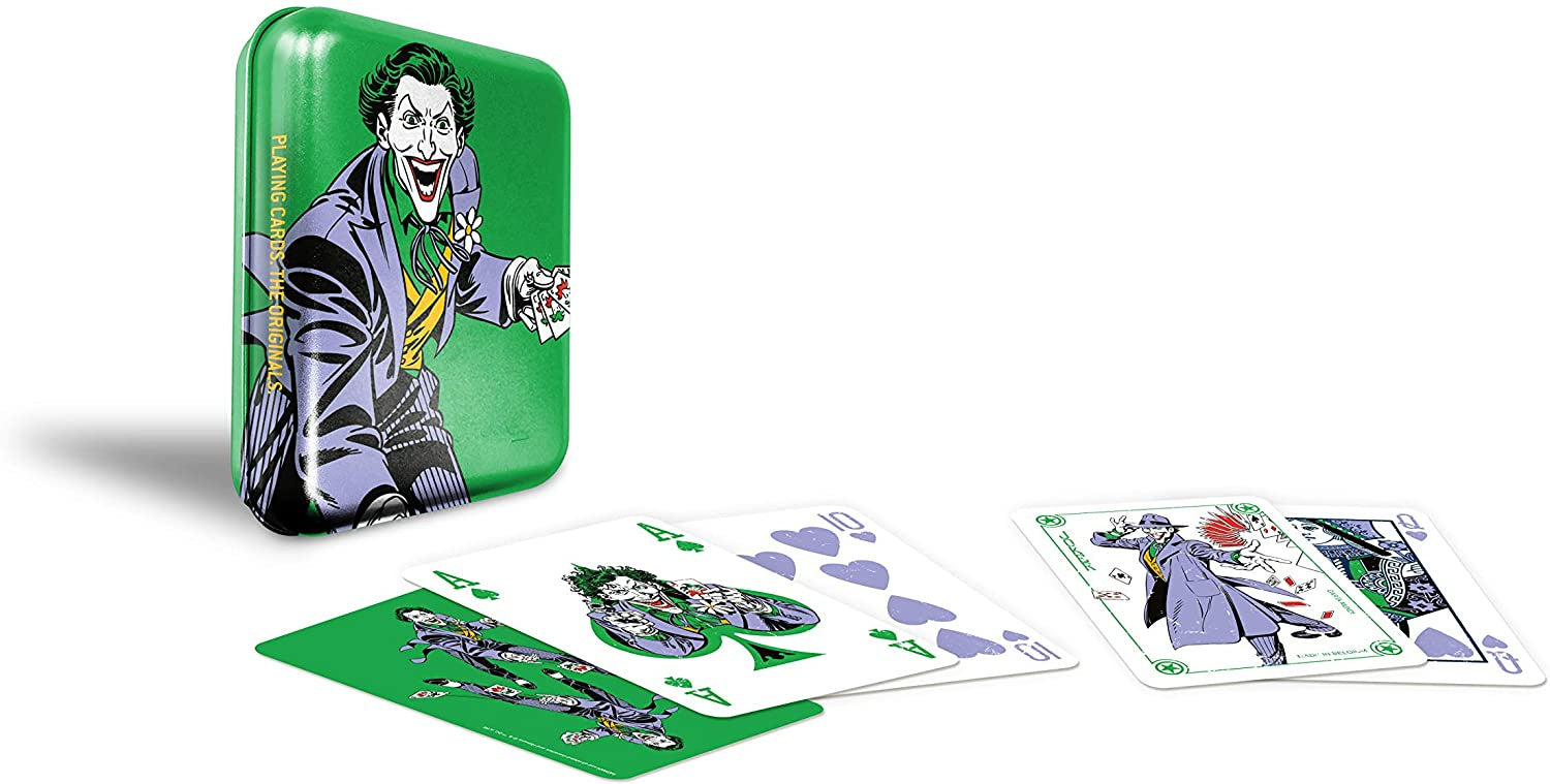 DC COMICS - The Joker - Playing Card Game Tin Box