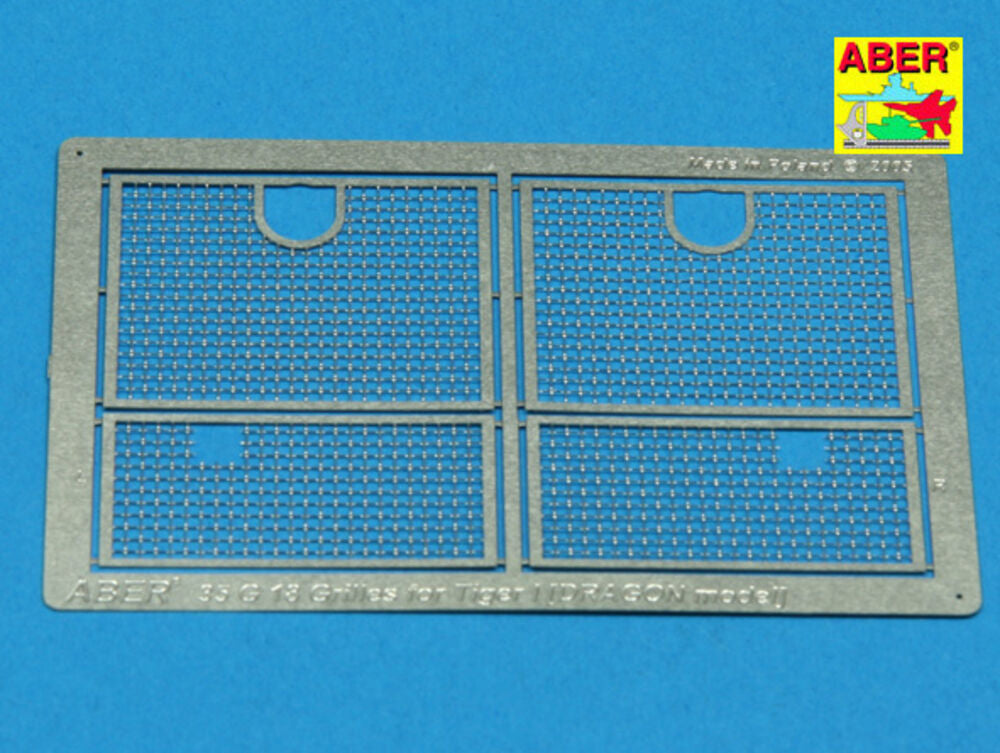 Grilles for Sd.Kfz. 181 Tiger I