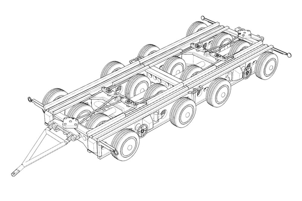 Culemeyer four axles