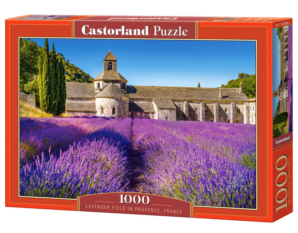 Lavender Field in Provence,France,Puzzle 1000 Teile