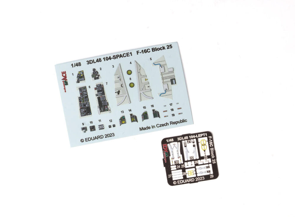 F-16C Block 25 SPACE 1/48 for KINETIC