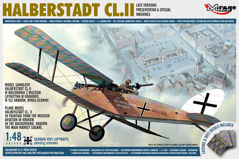 HALBERSTADT CL.II,LATE VERSIONS PRESENTATION & SPECIAL MACHINES