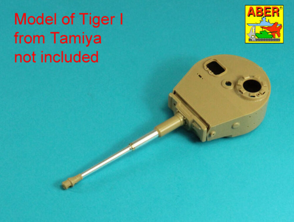 Tiger (, Ausf.E  88mm Barrel without muzzle brake