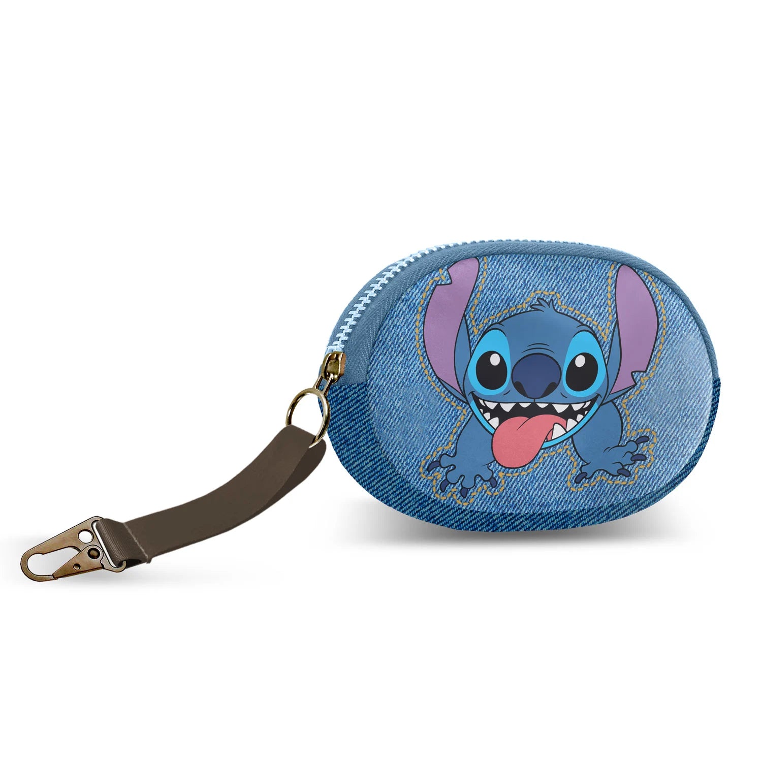 STITCH - Denim - 'Pill' Coin Purse - '12x9x2cm'