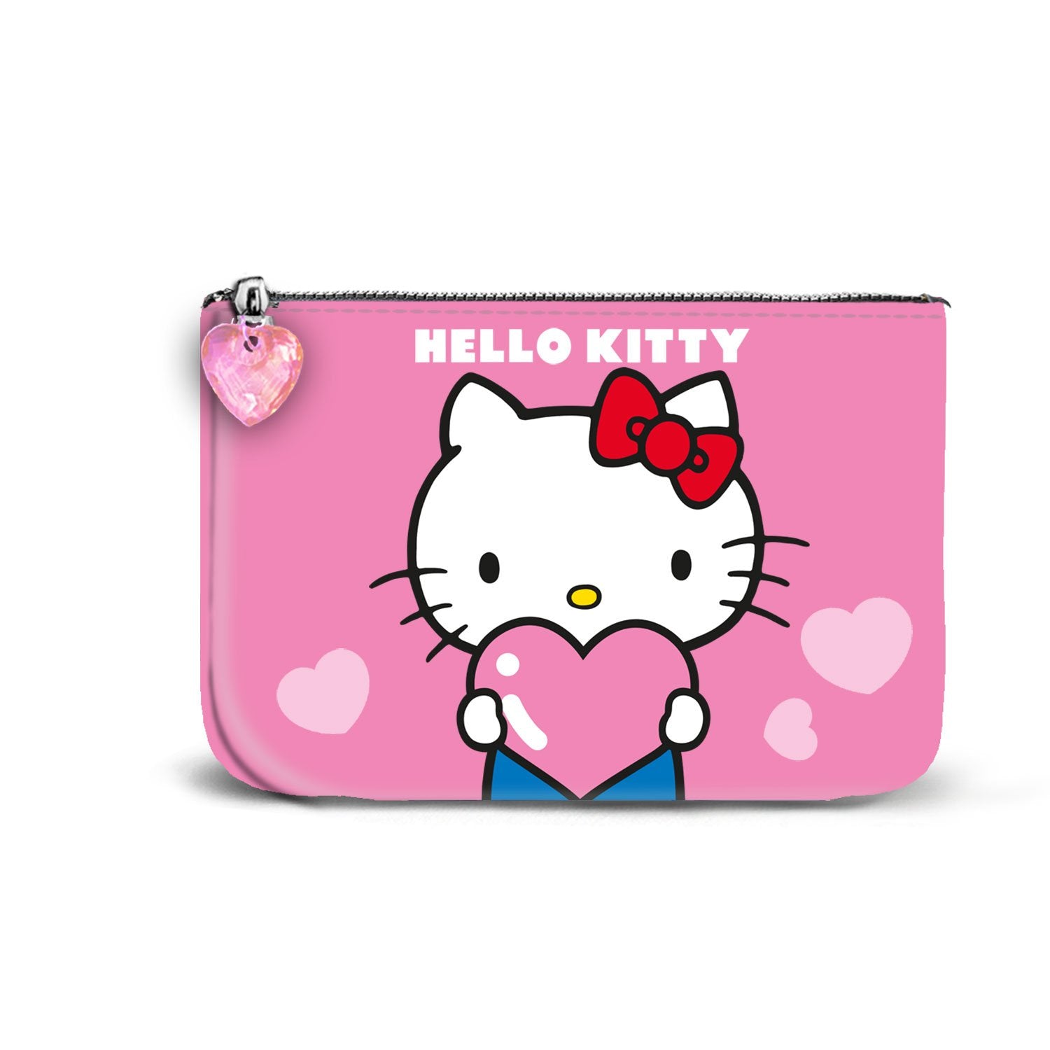 HELLO KITTY - Heart - Square Purse 13x10x3cm
