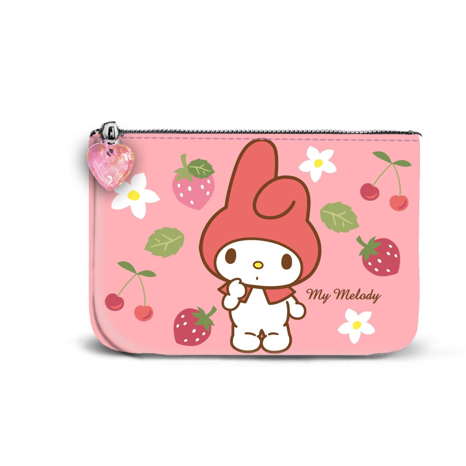 MY MELODY - Fruits - Square Purse 13x10x3cm
